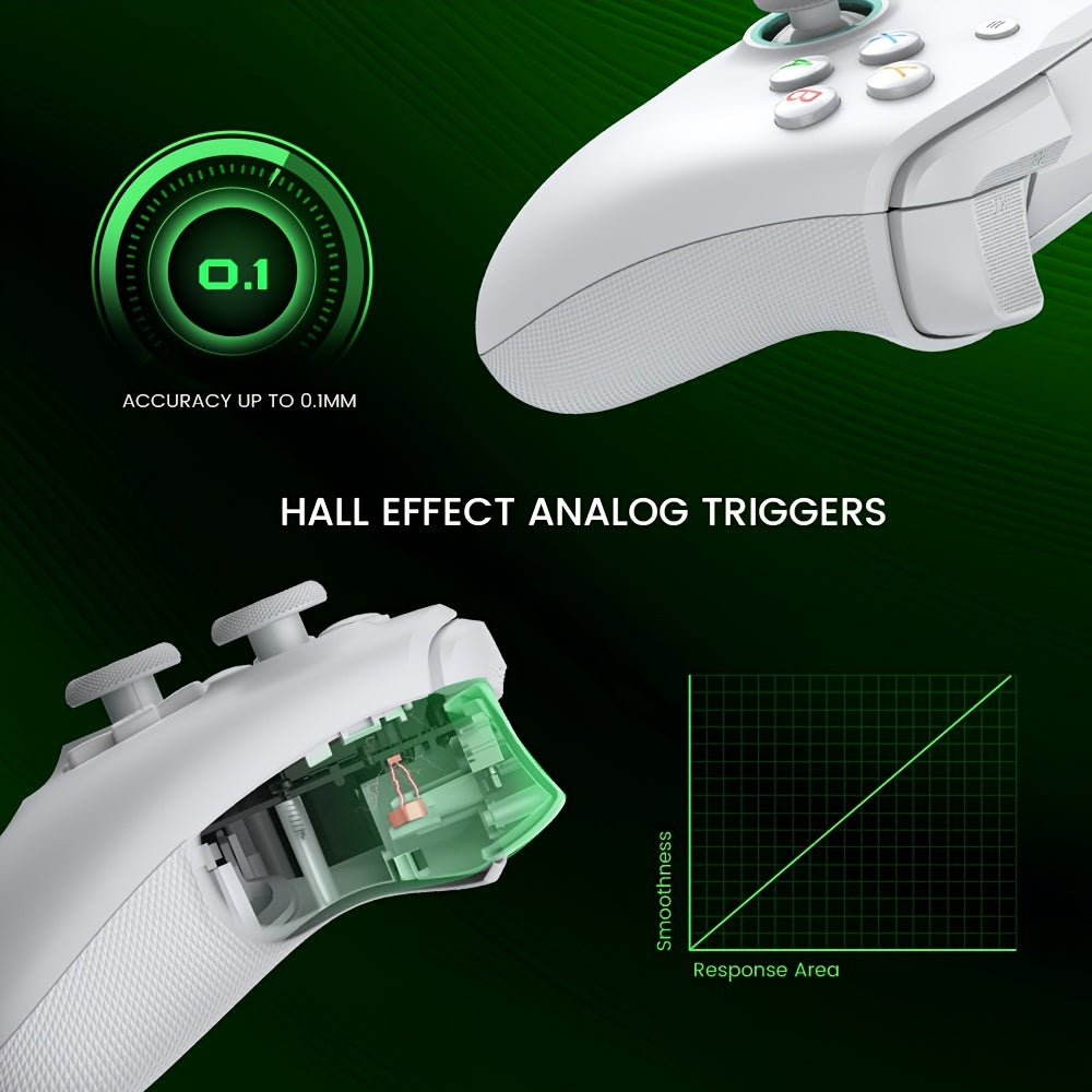 GameSir G7 SE Wired Controller for Xbox Series X|S, Xbox One & Windows 10/11, Plug and Play Gaming Gamepad with Hall Effect Joysticks/Hall Trigger, 3.5mm Audio Jack, Gaming Controller for Pc, Wired Gaming Controller, Gaming Controller  Wired Gamepad