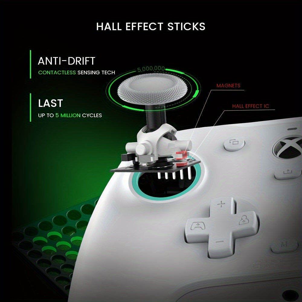 GameSir G7 SE Wired Controller for Xbox Series X|S, Xbox One & Windows 10/11, Plug and Play Gaming Gamepad with Hall Effect Joysticks/Hall Trigger, 3.5mm Audio Jack, Gaming Controller for Pc, Wired Gaming Controller, Gaming Controller  Wired Gamepad